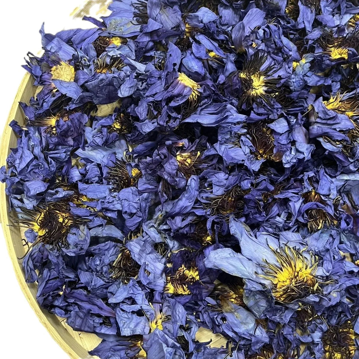Premium Dried Blue Lotus – Egyptian Water Lily Flowers