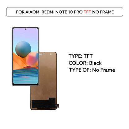 Xiaomi Redmi Note 10 Pro AMOLED LCD Screen Assembly
