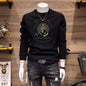 Men's Cotton Long Sleeve Heavy Tshirt Sweater