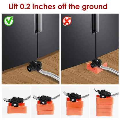 400KG Heavy Duty Furniture Mover Tool Set with Slides, Wheels, Roller Bar