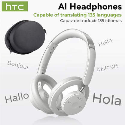 HTC HP06 Bluetooth V6.0 kabellose Open-Ear Kopfhörer faltbar druckvoller Bass Headset für PC Laptop Handy TV leicht hohl luftig