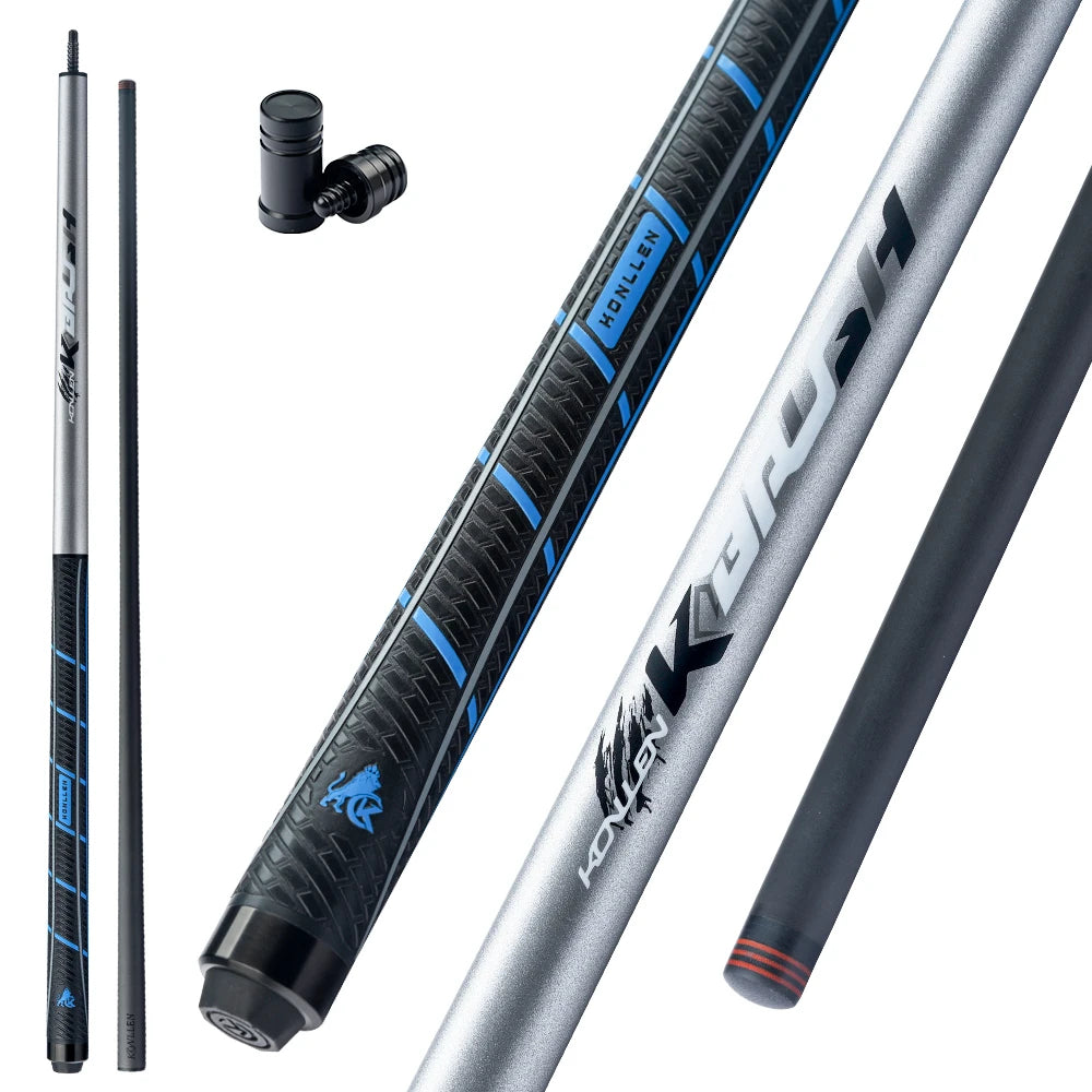 KONLLEN Carbon Fiber Break Cue 12.9mm – Pro Billiards