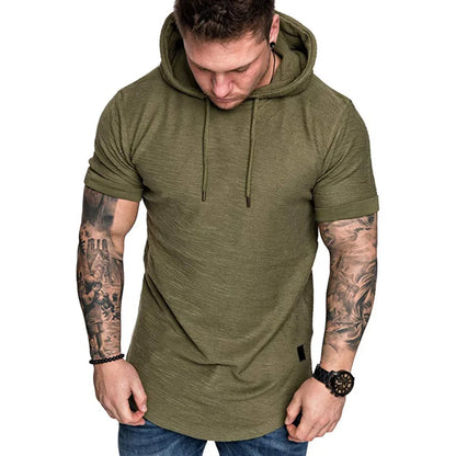 Men's Casual Solid Color Hoodie Sweatshirt — MRMT 2025