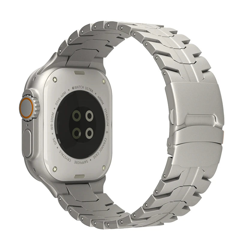 Ultra 3 2 Titanium Color Strap For Apple Watch 49mm 46mm 45mm 44mm 42mm Metal Band iWatch 11 10 9 SE 3 Stainless Steel Bracelet