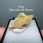 Natural Ethiopia Opal Gem Mineral Specimen Box