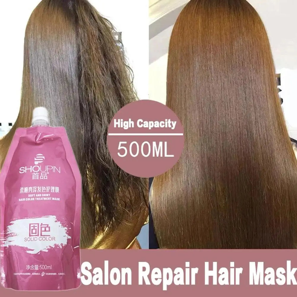 Magical Keratin Hair Mask 5 Seconds Repair Damage Frizzy Treatment Scalp Hair Root Shiny Balm Straighten Soft Hair Care 30ml/500