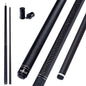 CRICAL VP Series Carbon Fiber Pool Cue Stick – 58" 2-Piece Billiard, 3/8x8 Stainless Steel Joint, Leather Grip for Professional