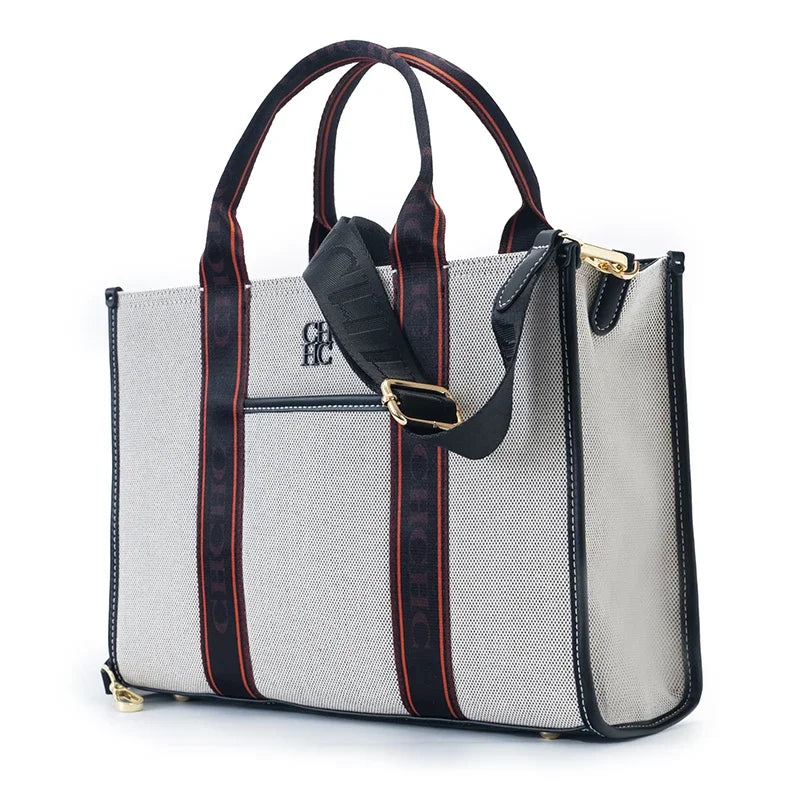 CH Marke Damenhandtasche Hochwertiges PU-Material Fashion Boutique Markenlogo Damen Pendler Umhängetasche