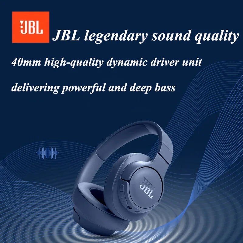 JBL TUNE 720BT Wireless Over-Ear Headphones Foldable