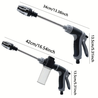 High-Pressure Car Wash Water Gun & Garden Nozzle