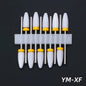 10pcs Ceramic Nail Drill Bits Set, Electric Manicure & Pedicure Milling Cutter, For Nail Polishing Machine