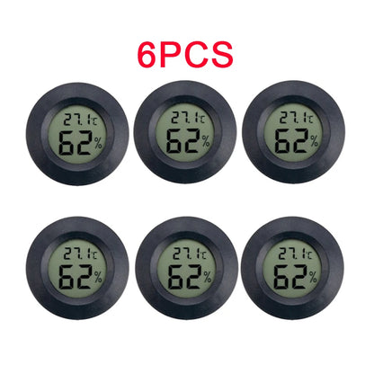 4PCS LCD Digital Thermometer Hygrometer Indoor Room Electronic Temperature Humidity Meter Sensor Gauge Weather Station Home ﻿