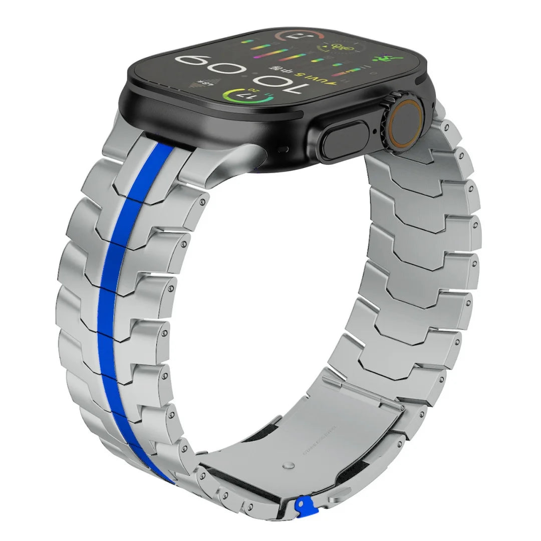 Ultra 3 2 Titanium Color Strap For Apple Watch 49mm 46mm 45mm 44mm 42mm Metal Band iWatch 11 10 9 SE 3 Stainless Steel Bracelet