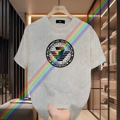 2026 Summer Plus Size Women T-shirt Fashion 7 Words Paris Graphic Men's Tops Classic Fashion Top Harajuku O Collar T-shirt Tee