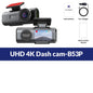 4K UHD Dash Cam Car DVR Night Vision Wi-Fi GPS