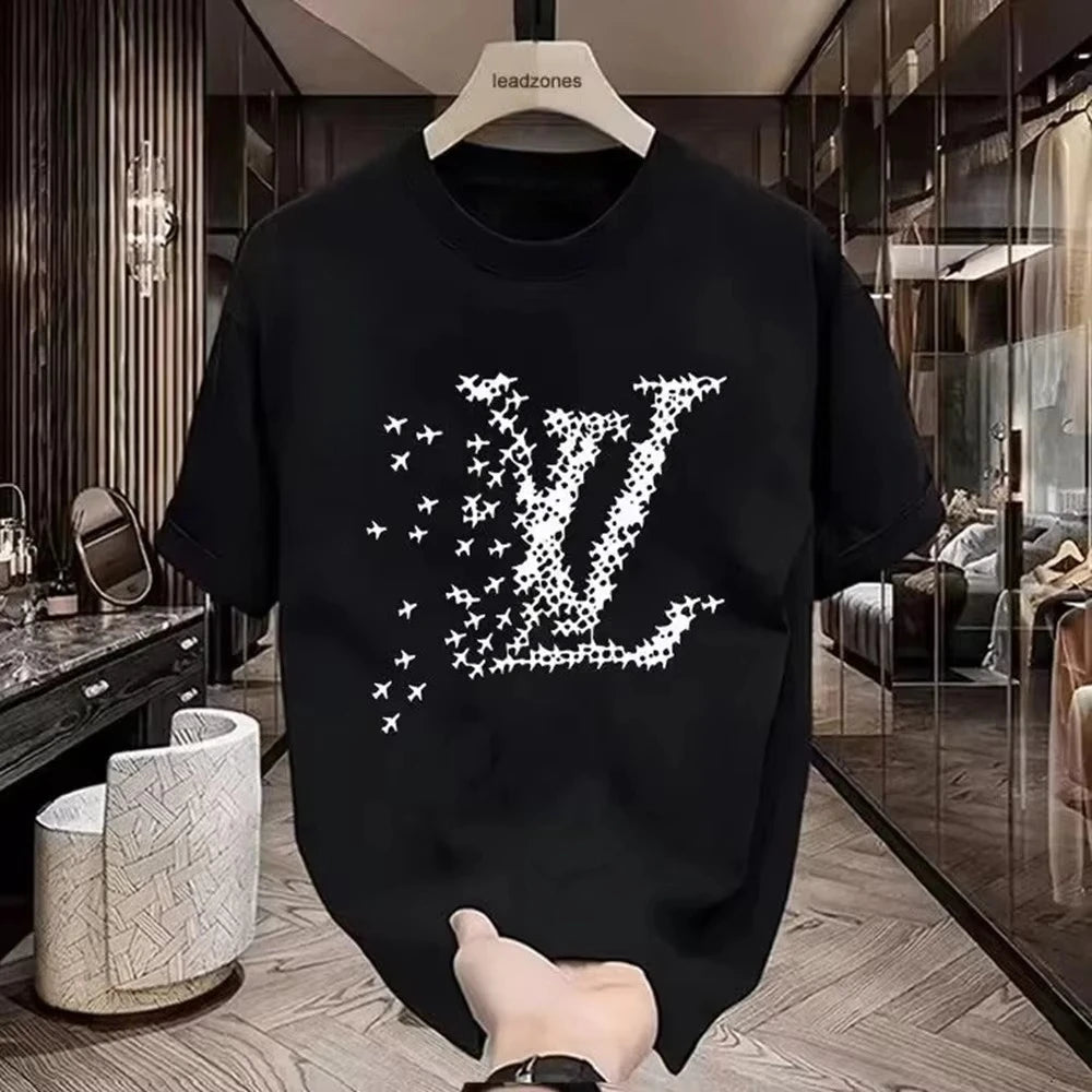 Heißer Verkauf Männer Frauen Lässiges T-Shirt Designer T-Shirts Print Kurzarm Oversized Top Rundhals Herren Damen Baumwoll-T-Shirts 71304