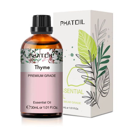 PHATOIL 1 Stk. Ätherisches Aromatherapieöl 30ml Zitrone Eukalyptus Lavendel Bergamotte Jasmin Wacholder Rose Vanille Ätherisches Aromaöl