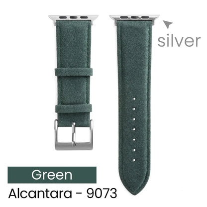 YMW Alcantara Apple Watch Band - Suede Leather Strap