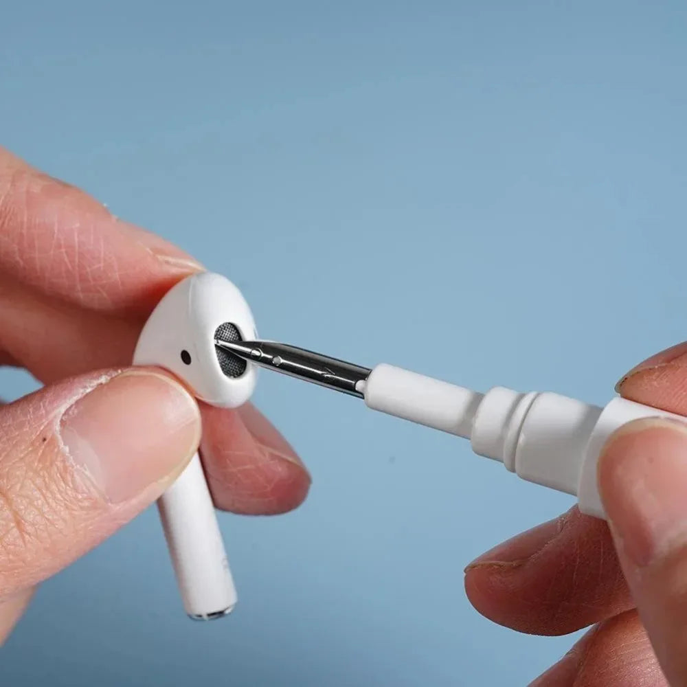 2 IN1 Reinigungsset Kopfhörer Reinigungsstift für Airpods 3 Pro Hülle 13 Bürste Headsets Reiniger Ohrstöpsel Reinigungsgeräte