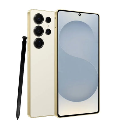 Global Vision S25 Ultra Smartphone 5G Android 12 8GB RAM 512GB ROM 6,8 Zoll Telefon 1920x1080HD 24+48MP 4 5G Netzwerk Mobiltelefone