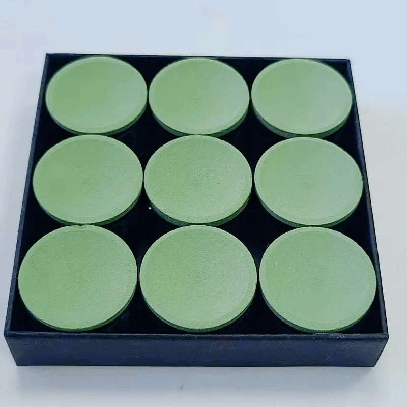 2025 hot-selling original Taum chalk V10 blue-green chalk high-quality snooker table accessories tips