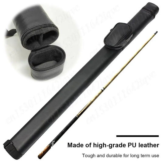 Pool Cue Leather Carry Bag – 1/2 Snooker Billiard