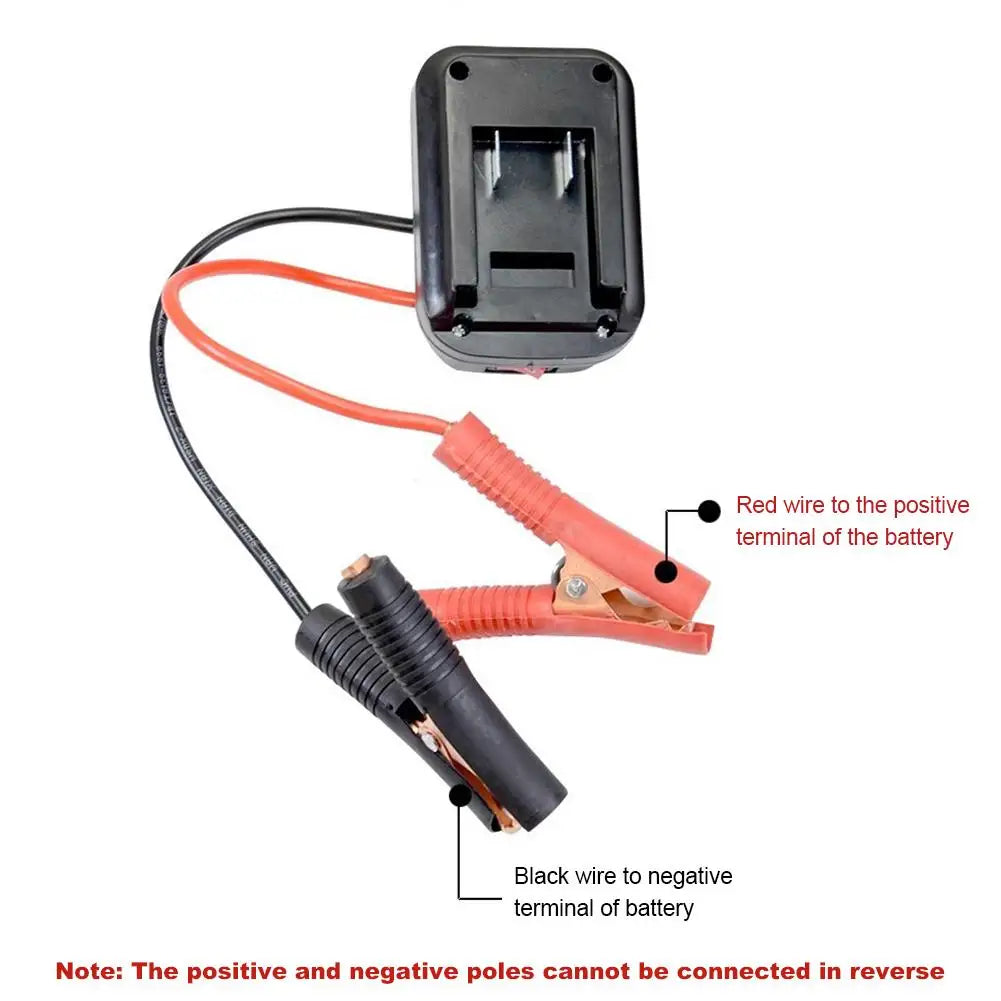 Car Jump Starter Clip | Makita Battery Adapter Booster