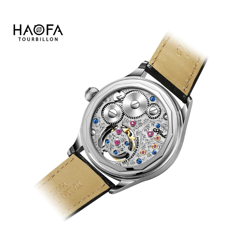 Haofa GMT Flying Tourbillon Men's Watch Sapphire