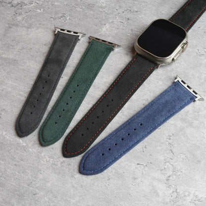 YMW Alcantara Apple Watch Band - Suede Leather Strap