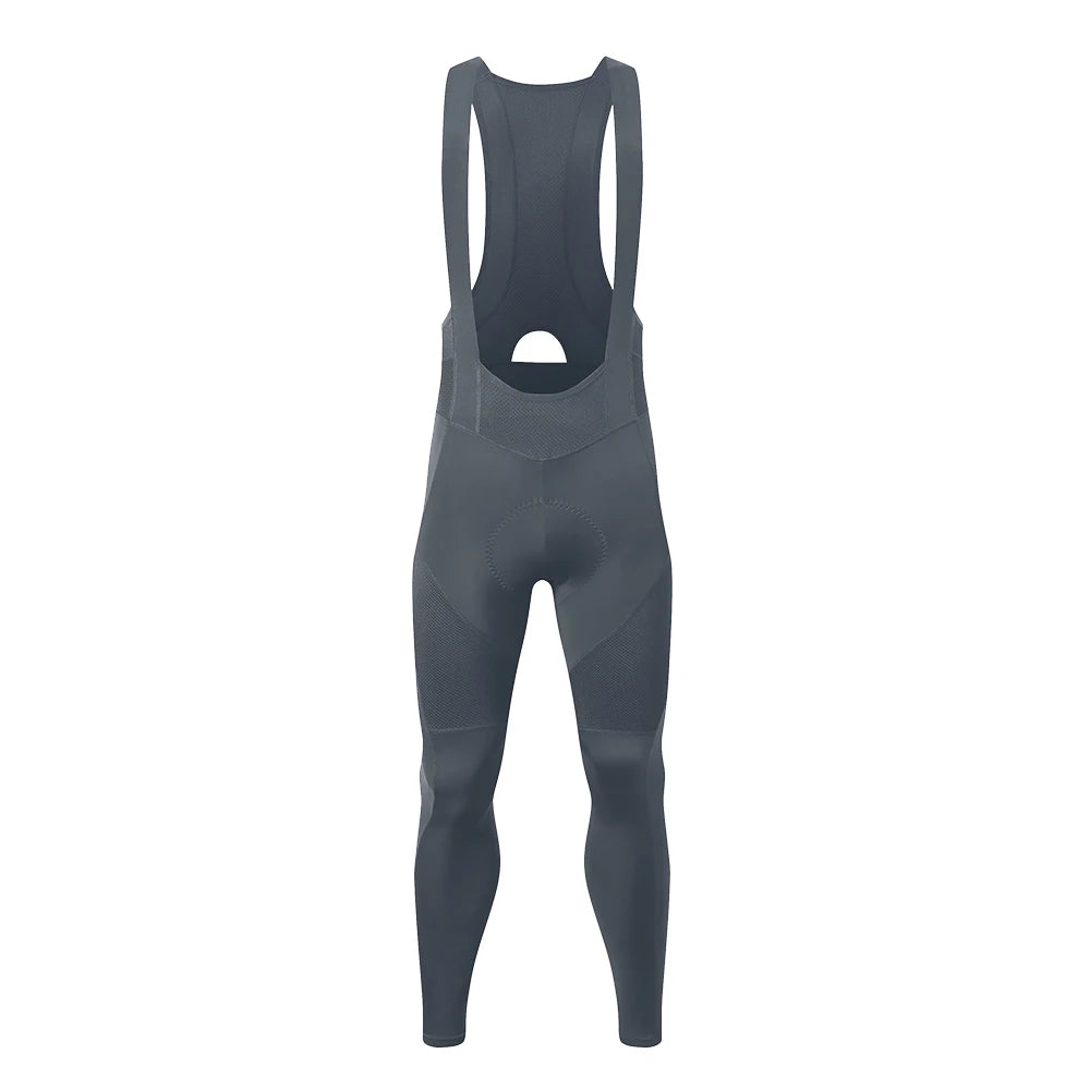 YKYWBIKE Men's Cycling Bib Long Pants Spring Autumn Long Cycling Pants Bib Road Bike Pants Bib Tights Cycling Bib Pants