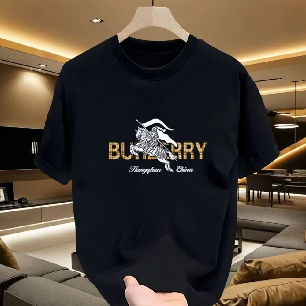 European Trendy Loose Printed T-Shirt – Unisex Summer