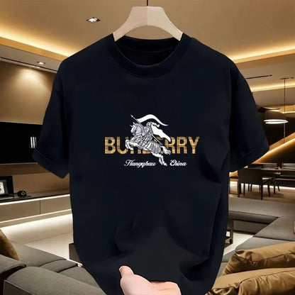 European Trendy Loose Printed T-Shirt – Unisex Summer