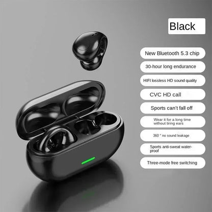 Neue Original T75 Knochenschall-Funkkopfhörer Bluetooth 5.3 Sport-Kopfhörer HiFi-Klangqualität Wasserdichtes TWS-Headset