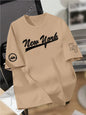 New men's summer design letter print soft and breathable round neck T-shirt summer outdoor street quick drying top