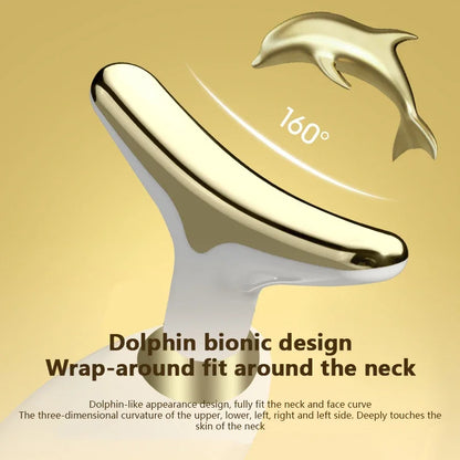Neck Face Lifting Device Face Slimming Eye Massage Beauty Skin Facial Vibration Machine Anti Aging Reduce Edema Double Chin