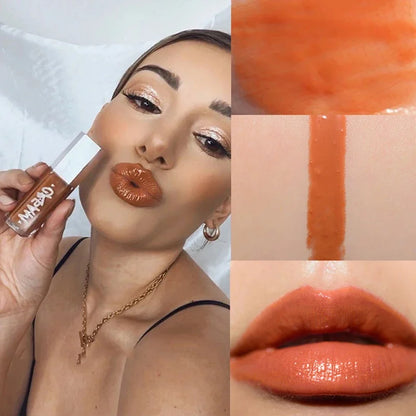 Fenty Beauty 9 Colors Colorful Lip Gloss Waterproof Liquid Lipstick Nude Pink Lips tint Makeup Lip Glaze Cosmetics Red Lip Stain