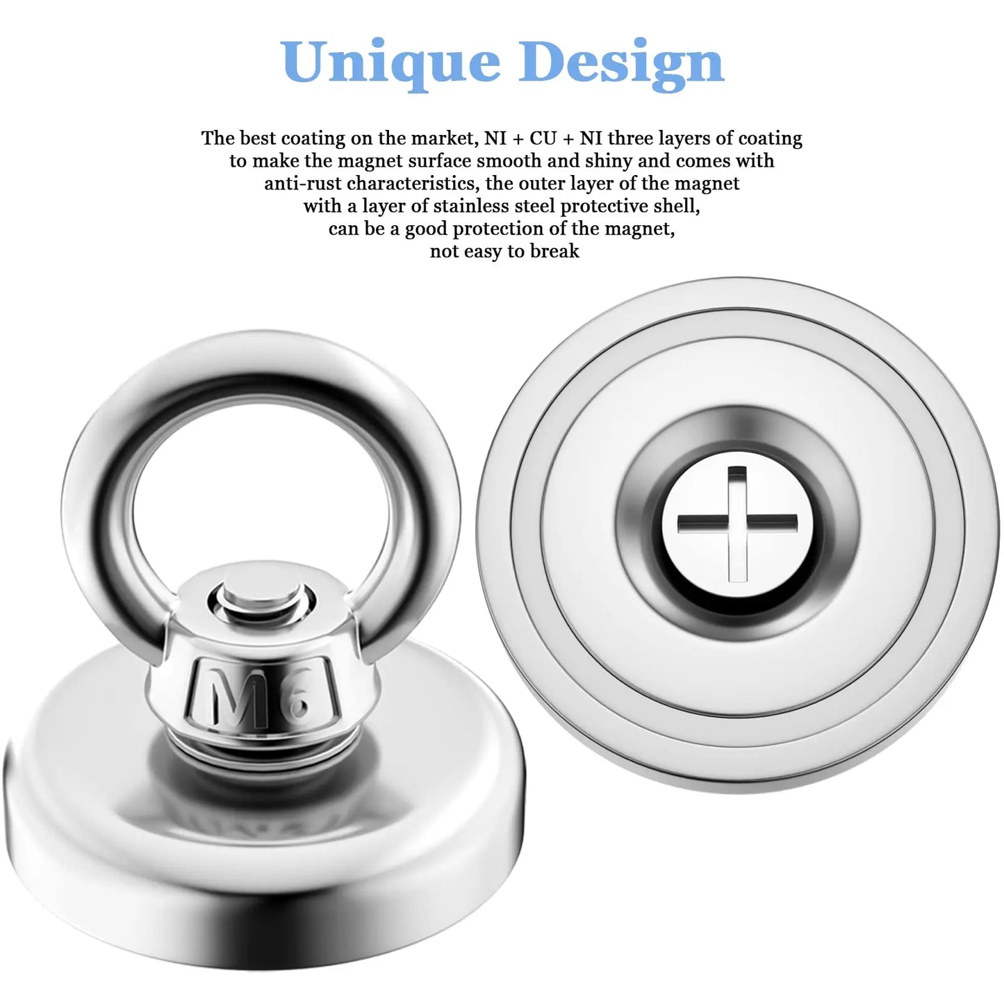 Super Strong Neodymium Fishing Magnet Set | Heavy Duty Magnet Fishing Kit