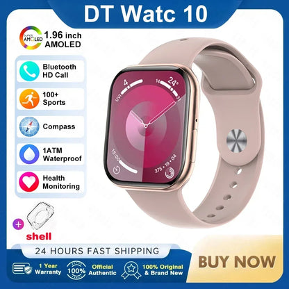 DT Watch 10 Smart Watch AMOLED 4GB Music BT Call