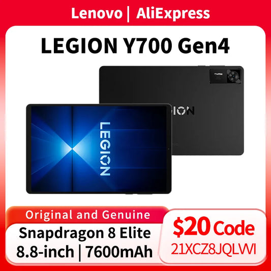 Legion Y700 4th Gaming Tablet 16GB+1TB Ice White
