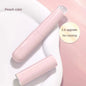 Silicone Lip Brushe with ABS Plastic Handle, Portable Lipstick & Lip Balm Applicator with Cap,Perfect Blending & Smudge Cover