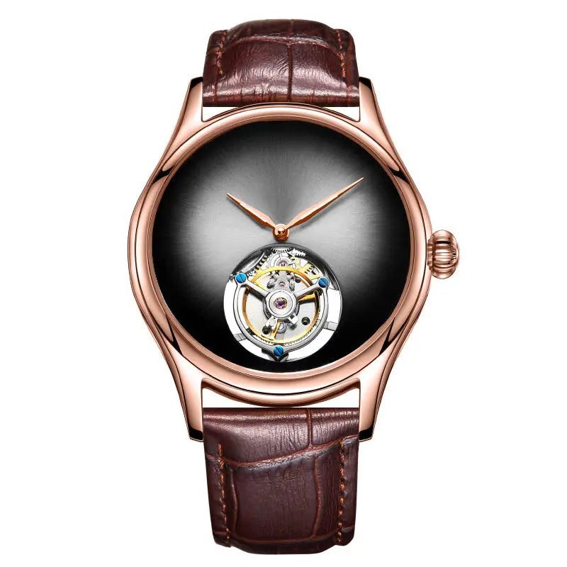 AESOP Top Brand Luxury Clock 100% Authentic Tourbillon Men's Watch Movement Mechanical Sapphire Glass Skeleton Watches for Man