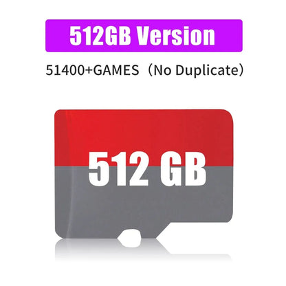 Batocera TF/Game Card for Steam Deck/Windows PC/MAC/Handheld Game Console for PS3/PS2/SS/PS1/PSP/DC/MAME 70+Emulators&51400+Game
