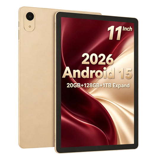 Paitanry 11" Android 15 Tablet 20GB RAM 128GB | WiFi 6