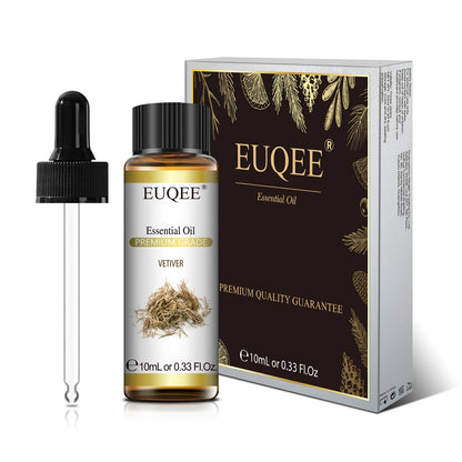 EUQEE 10ml Reines Natürliches Ätherisches Öl Lavendel Jasmin Eukalyptus Vanille Sandelholz Süße Orange Zitrone Oregano Neroli Duft