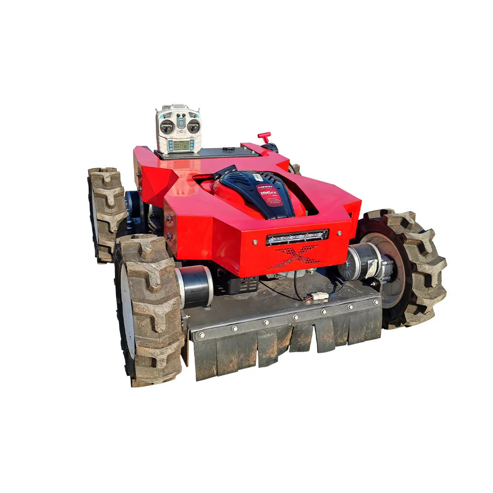 Smart RC Track Lawn Mower No Wire Garden Yard Custom
