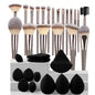 Professionelles 3-20-teiliges Make-up-Pinsel-Set, weiche, flauschige Foundation-Lidschatten-Concealer-Verblendpinsel, Rougepinsel Kabuki Damen Beauty Tool