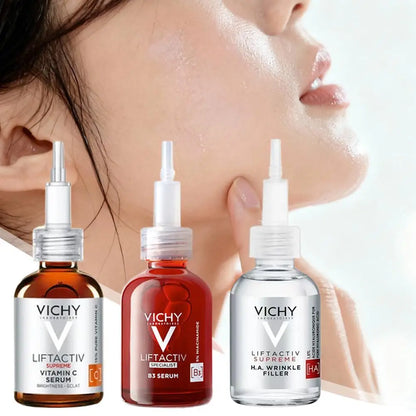 30ML Hyaluronic Acid Serum 50ML Collagen Night Cream B3 Day Cream 15ML Firming Eye Cream Moisturizing Nourishing Skin Care