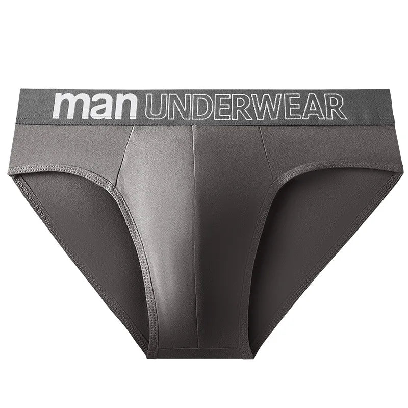 4 Stück Herren Sexy Slips Studentenmode Unterwäsche Herren Slips Atmungsaktive Elastische Große Größe Herren Unterhosen Buchstabenbunddruck