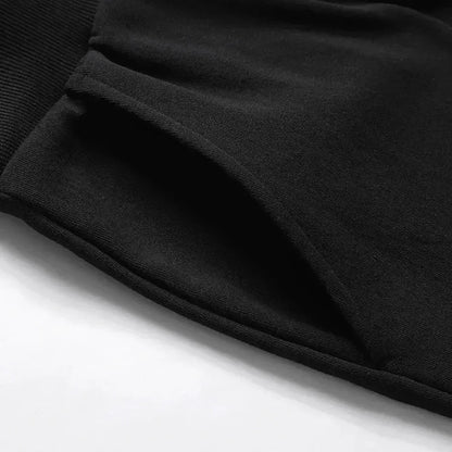 Close-up of black fabric on a white background