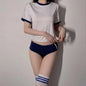 Cosplay Kostüme Schuluniform Rollenspiel Bekleidung Frauen Süßer Minirock Enges Blusen-Set College Mädchen Anime Bühnenshow